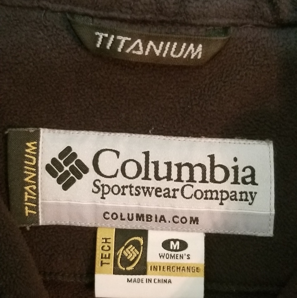 Columbia Womens Titanium Fleece Size Medium - Picture 3 of 5